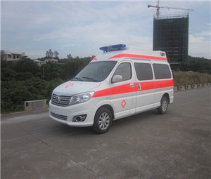 金杯阁瑞斯2.7高顶汽油监护型救护车